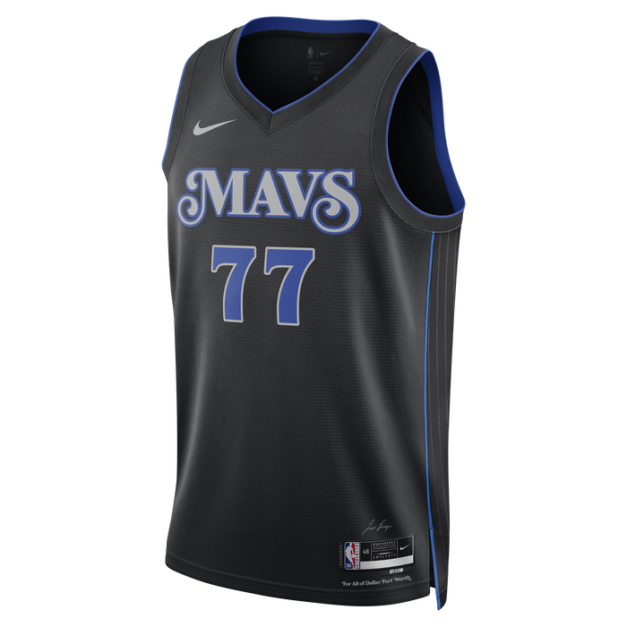 Mens Dallas Mavericks Luka Doncic Swingman City Edition Replica Jersey NBA Store Middle East Qatar