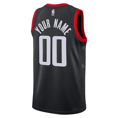 Boys Houston Rockets Blank Statement Swingman Replica Jersey