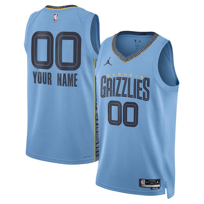 Boys Memphis Grizzlies Blank Statement Swingman Replica Jersey