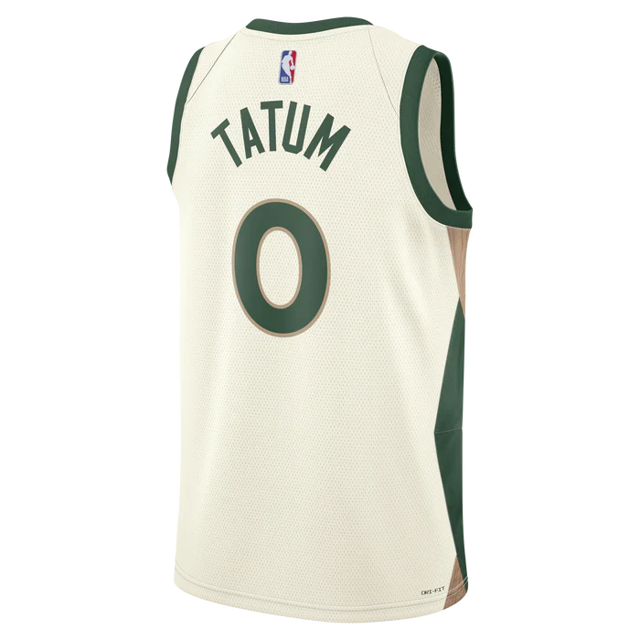 Mens Boston Celtics Jayson Tatum Swingman City Edition Replica Jersey