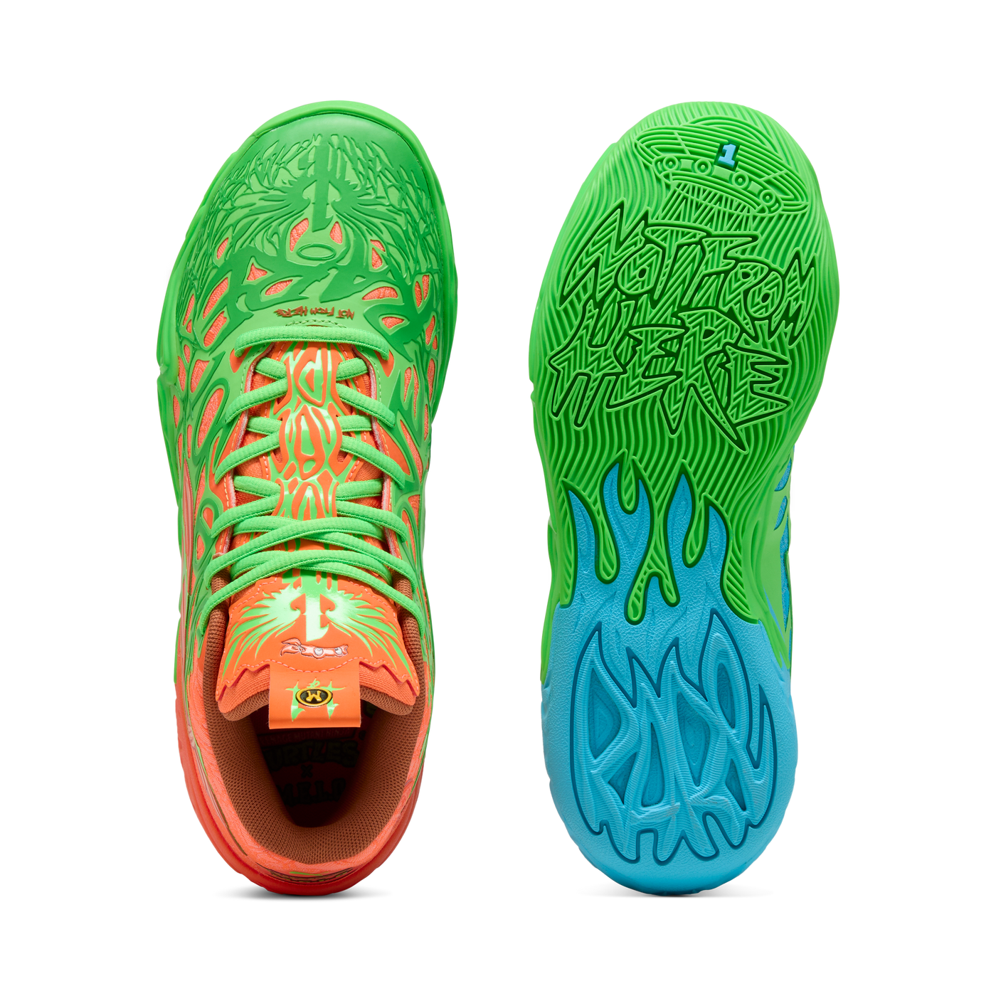 Mens Lamelo Ball MB.04 TMNT L&M Basketball Shoe