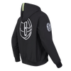 Mens Brooklyn Nets Hi-Vis FZ Fleece Hoodie