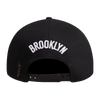 Mens Brooklyn Nets Classic Logo Snapback Cap