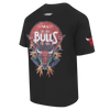 Mens Chicago Bulls Paradise Drop Shoulder T-Shirt