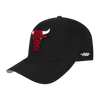 Mens Chicago Bulls Classic Logo Snapback Cap