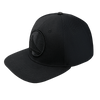 Mens Golden State Warriors Classic Triple Black Snapback Cap