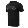 Mens Los Angeles Lakers Classic Triple Black T-Shirt