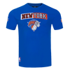 Mens New York Knicks Split Logo T-Shirt