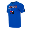 Mens Phalidelhpia 76ers Split Logo T-Shirt