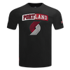 Mens Portland Trailblazers Split Logo T-Shirt