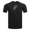 Mens San Antonio Spurs Hi-Vis T-Shirt