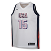 Mens Devin Booker USA Home White Jersey