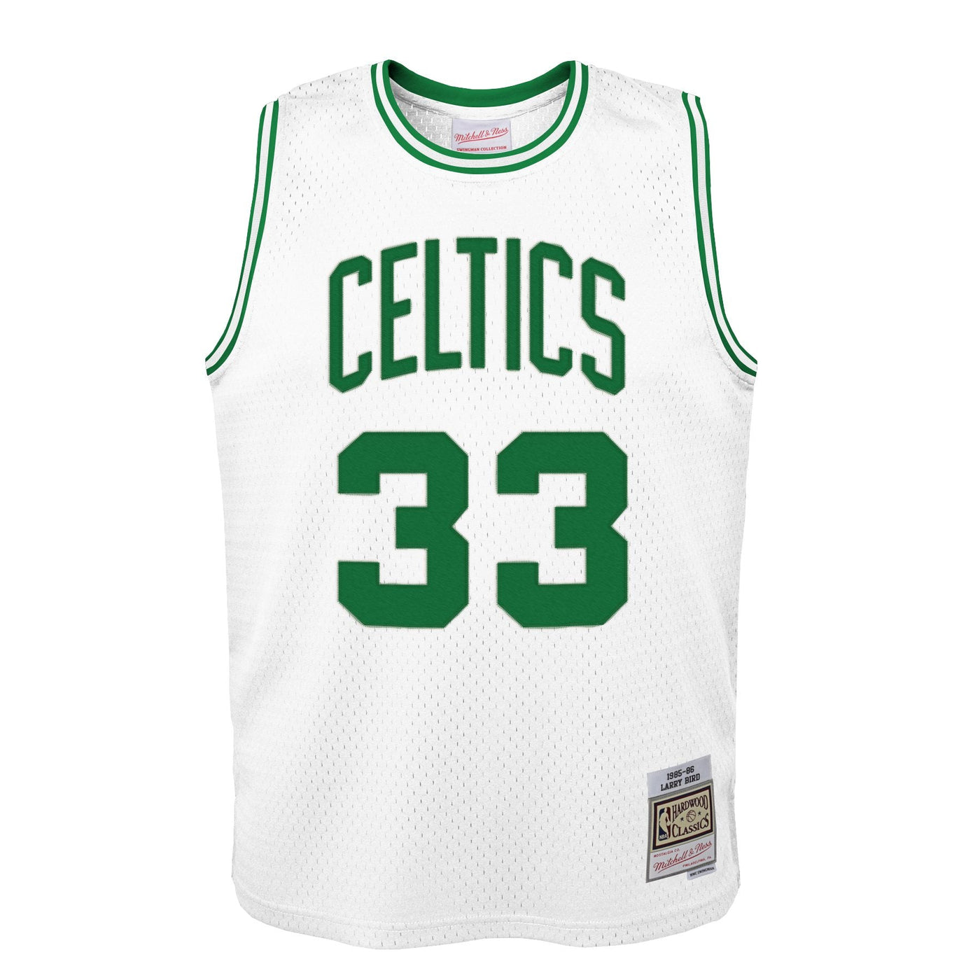 Junior Boston Celtics Larry Bird Swingman Home Jersey