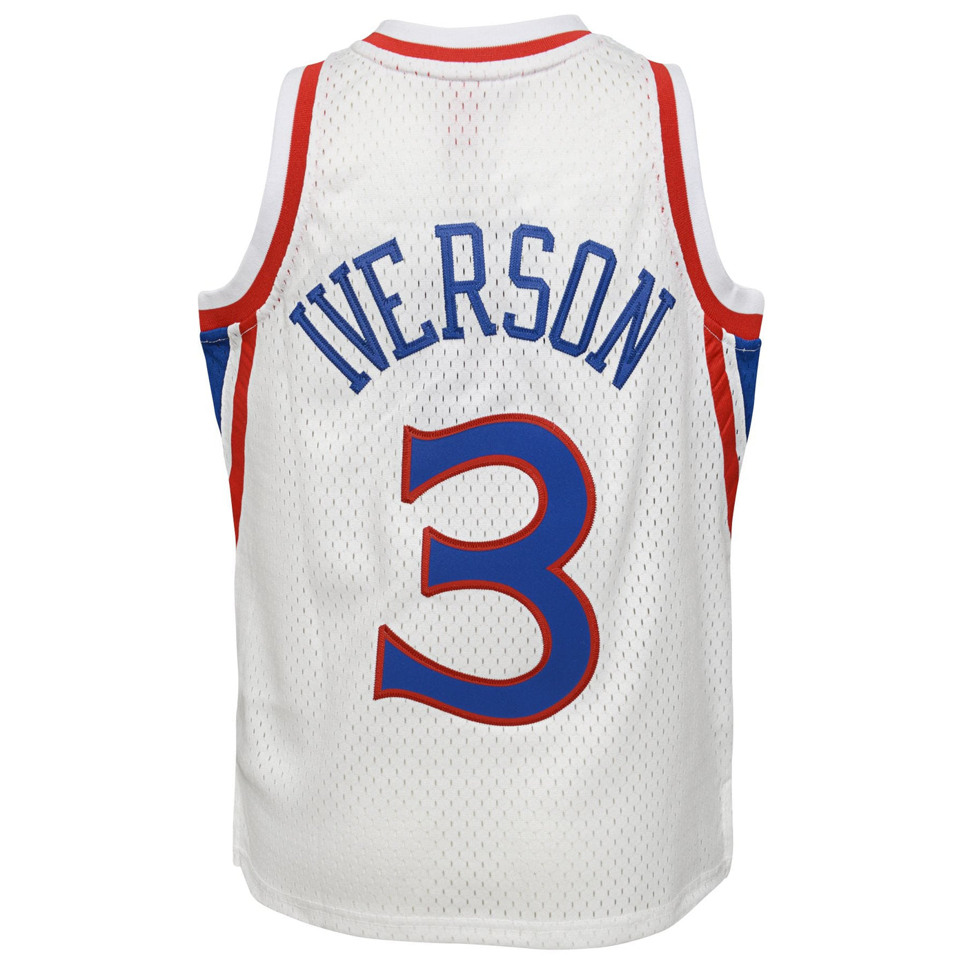 Junior Philadelphia 76ers Allen Iverson Swingman Home Jersey