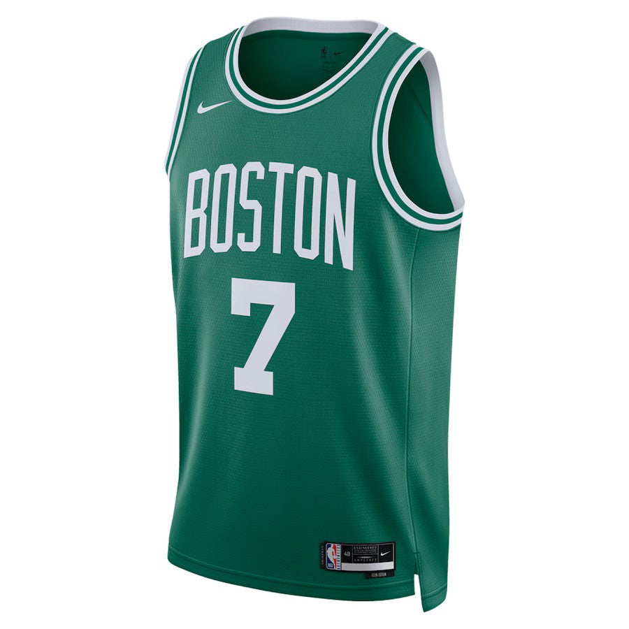 Mens Boston Celtics Jaylen Brown Icon Replica Jersey