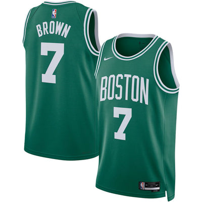 Mens Boston Celtics Jaylen Brown Icon Replica Jersey