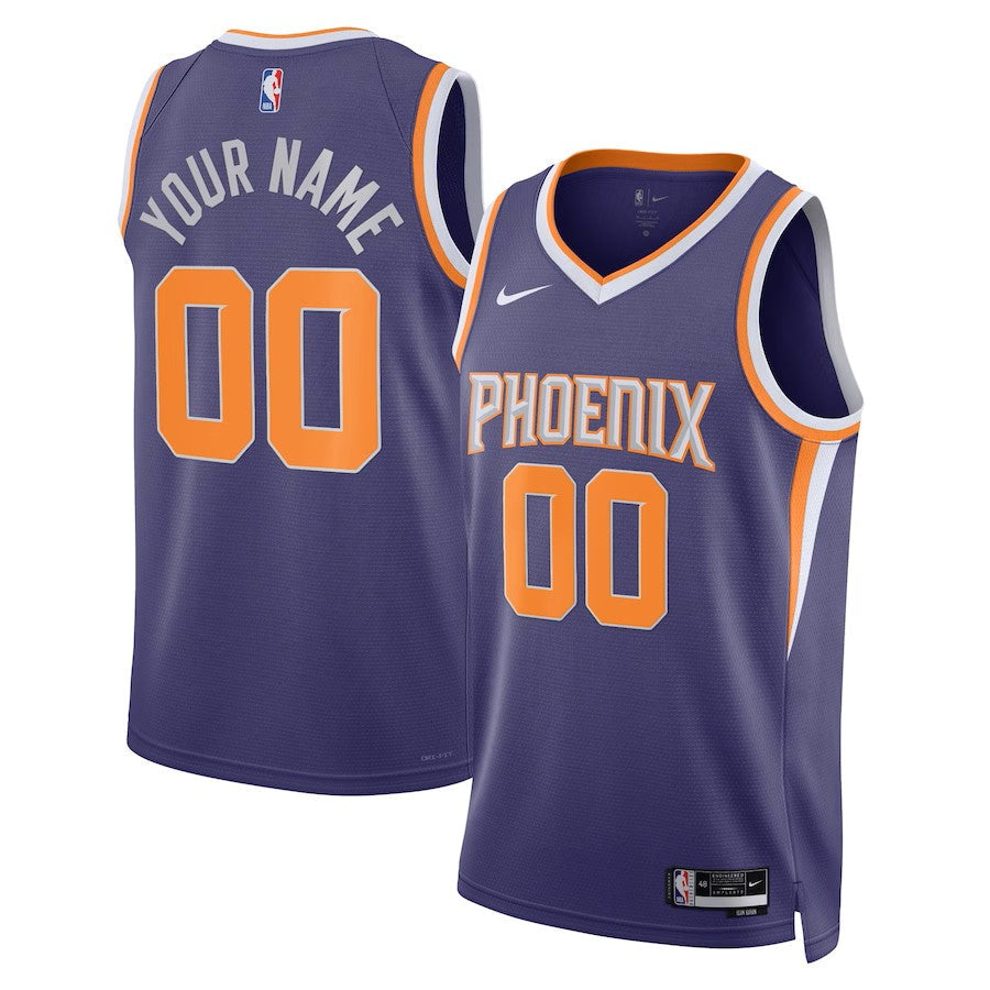 Junior Phoenix Suns Blank Icon Swingman Replica Custom Jersey