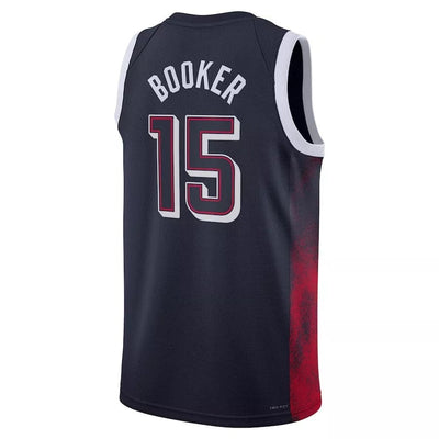 Mens Devin Booker USA Road Navy Jersey