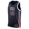 Junior Blank USA Road Navy Jersey