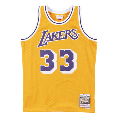 Mens Los Angeles Lakers 84 Kareem Abdul-Jabbar Jersey