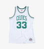 Mens Boston Celtics Larry Bird 85 Swing Home Replica Jersey