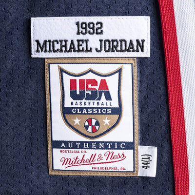 Mens Team USA 1992 Michael Jordan Authentic Jersey