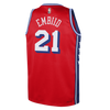Junior Philadelphia 76Ers Joel Embiid Statement Replica Jers