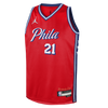 Junior Philadelphia 76Ers Joel Embiid Statement Replica Jers