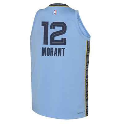 Boys Memphis Grizzlies Ja Morant Statement Swingman Replica Jersey