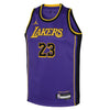Boys Los Angeles Lakers Lebron James Statement Swingman Replica Jersey