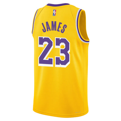 Junior Los Angeles Lakers Lebron James Icon Swingman Replica Jersey