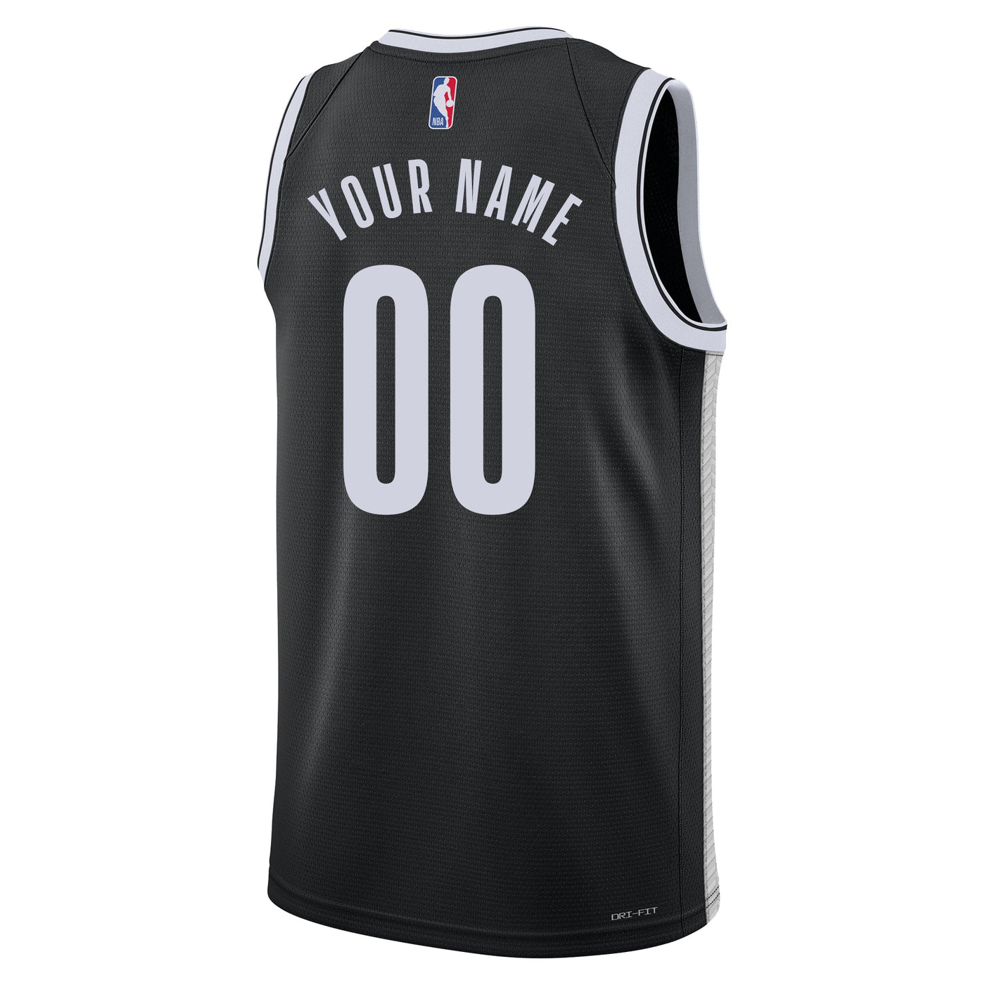 Junior Brooklyn Nets Blank Icon Swingman Replica Custom Jersey