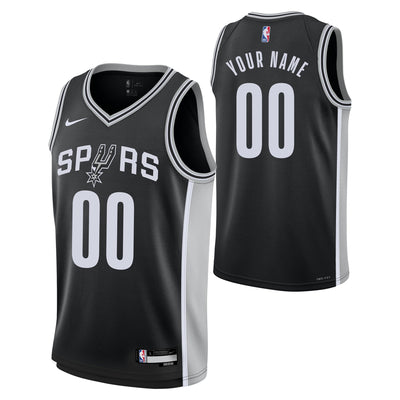 Junior San Antonio Spurs Blank Icon Swingman Replica Custom Jersey