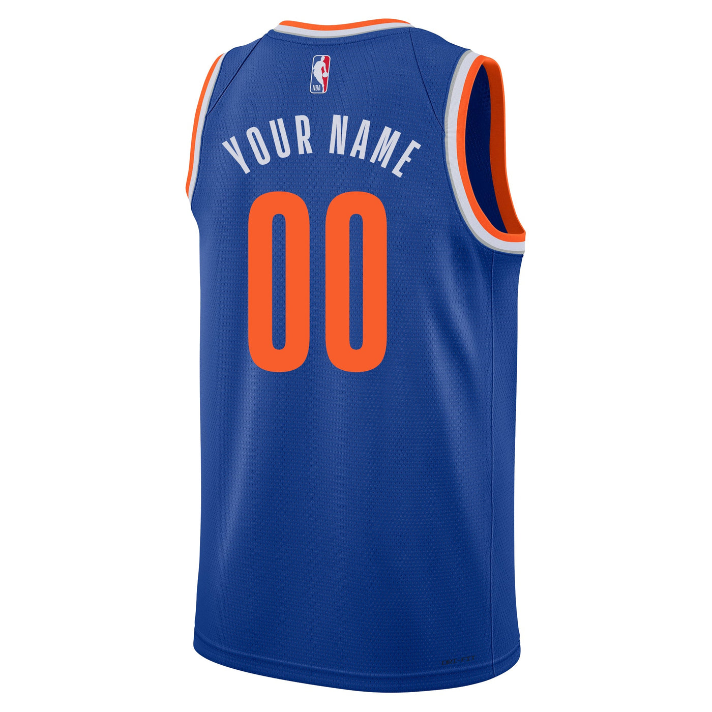 Junior New York Knicks Blank Icon Swingman Replica Jersey