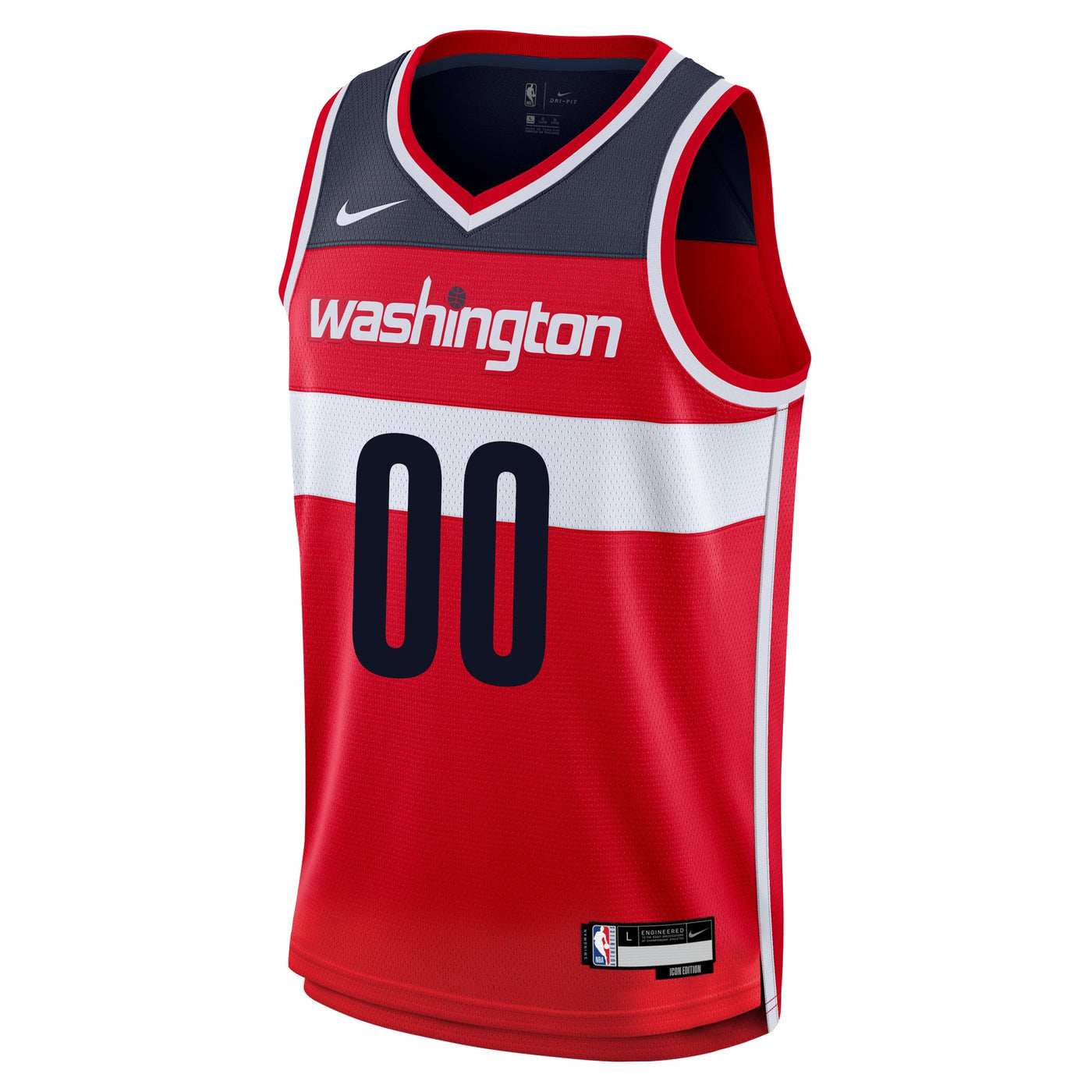 Junior Washington Wizards Blank Icon Swingman Replica Custom Jersey