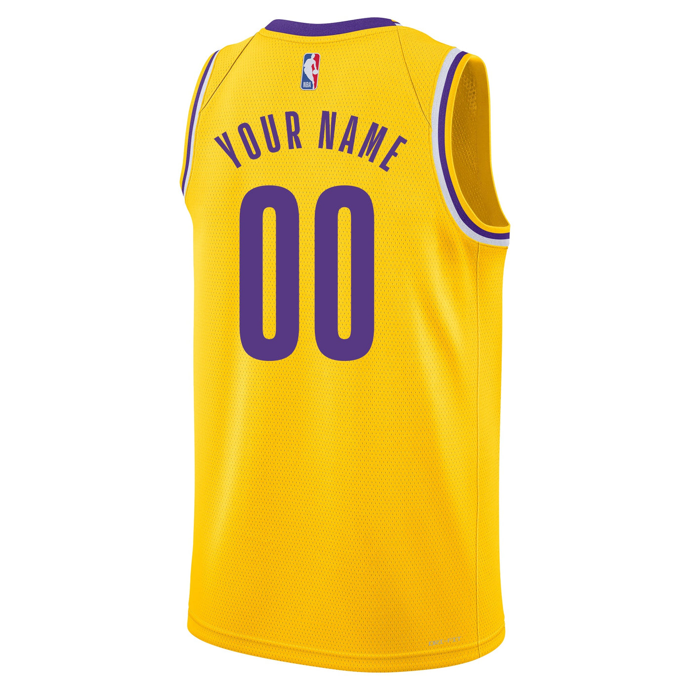 Junior Los Angeles Lakers Blank Icon Swingman Replica Custom Jersey