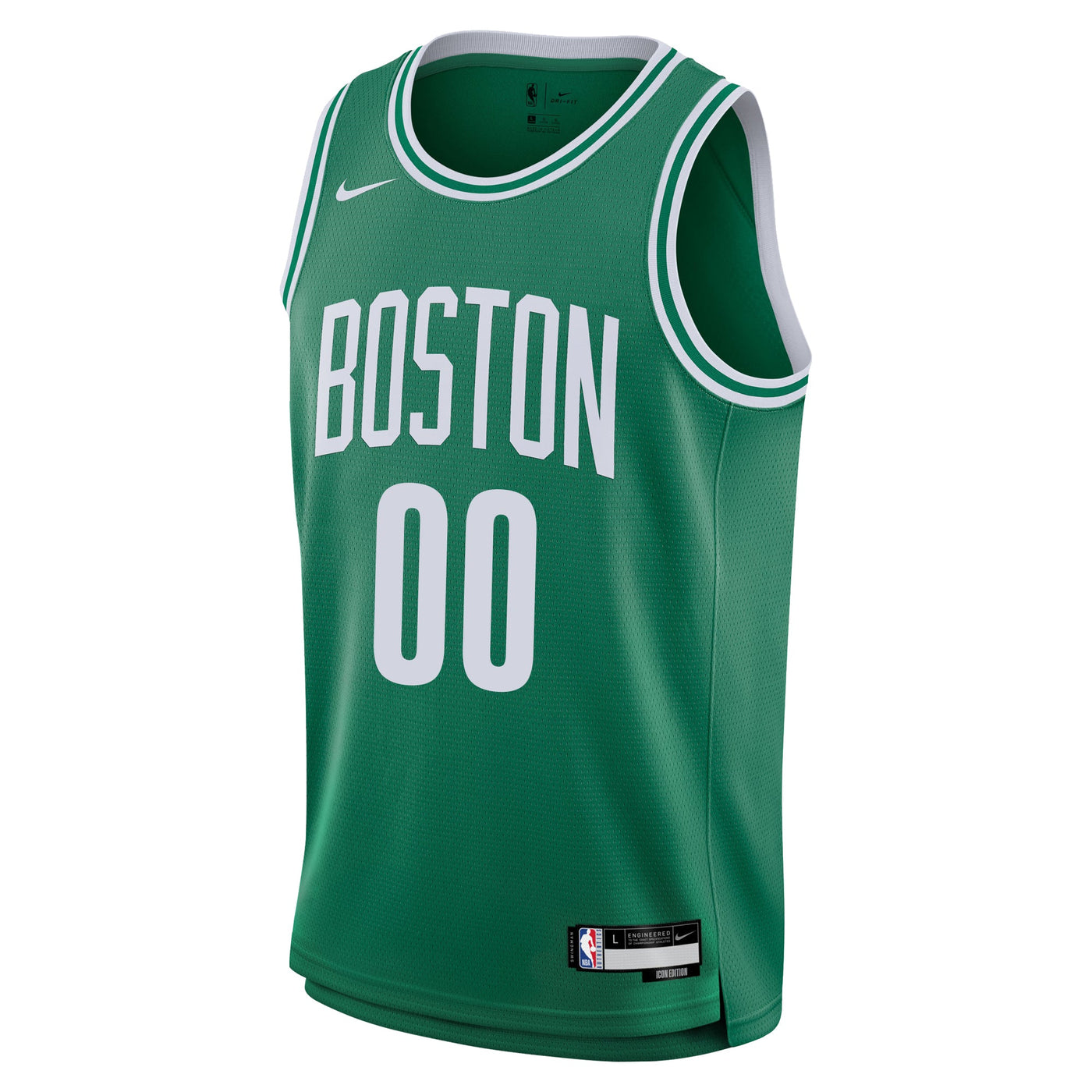 Junior Boston Celtics Blank Icon Swingman Replica Custom Jersey