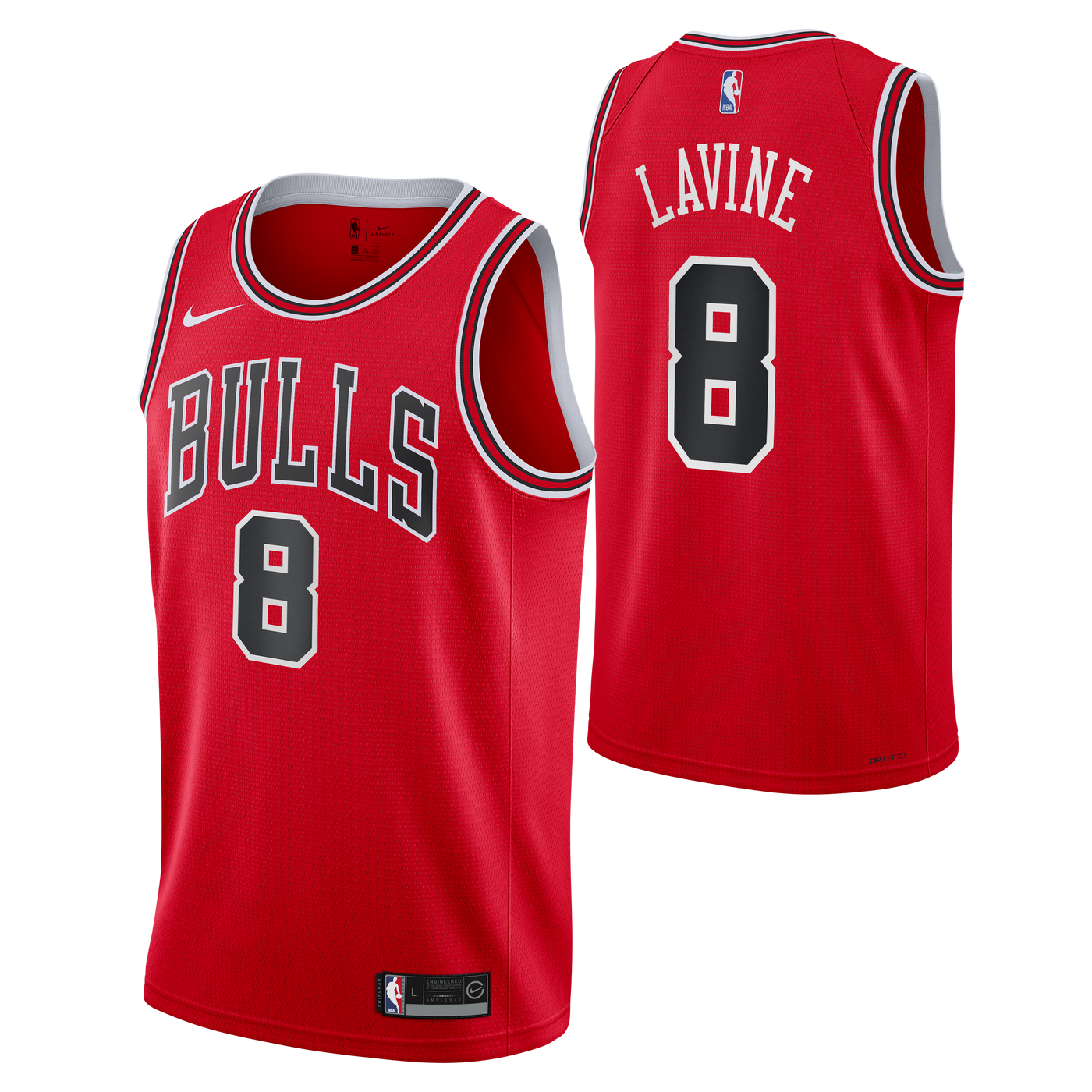 Junior Chicago Bulls Zach Lavine Icon Swingman Replica Jersey