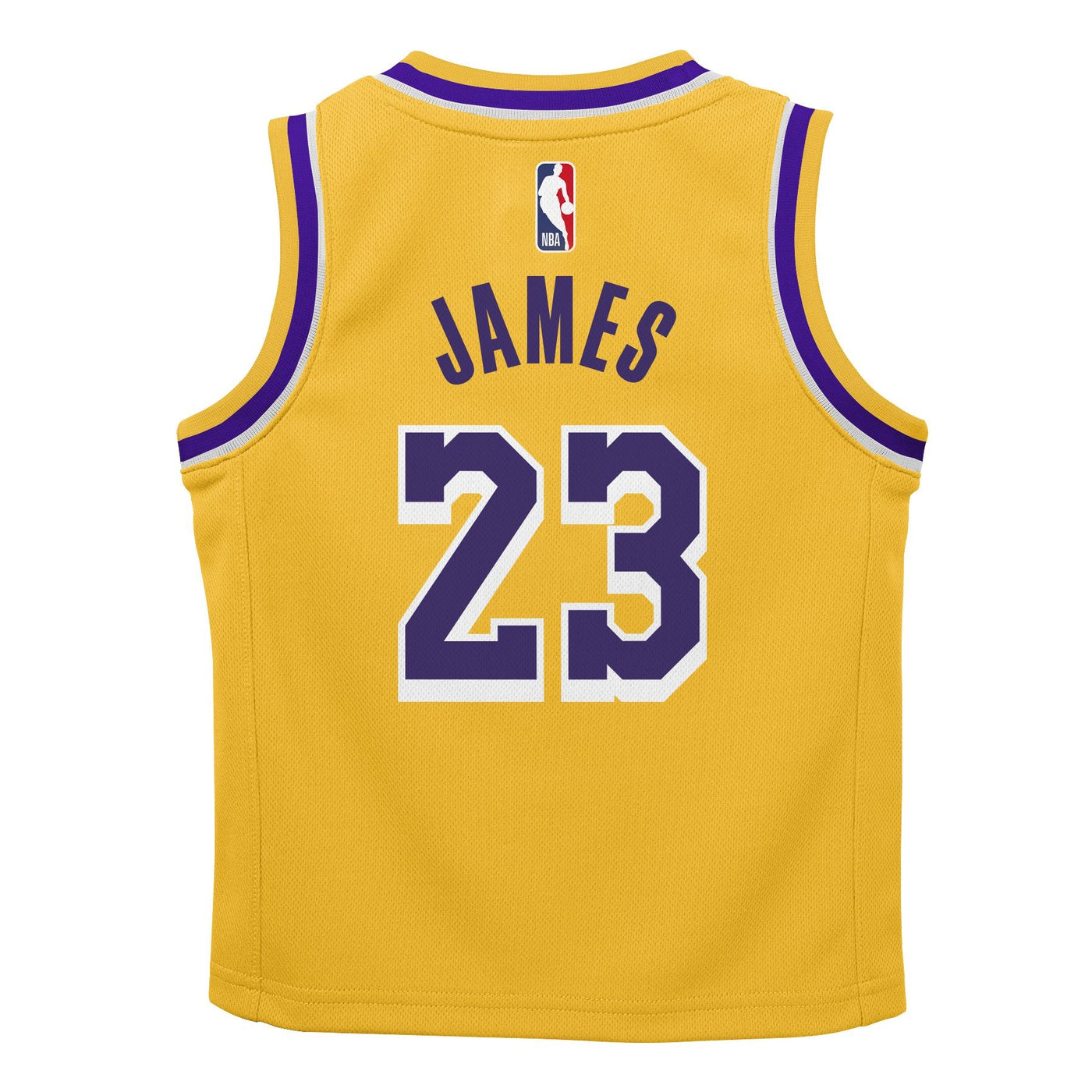 Infant Los Angeles Lakers Lebron James Icon Replica Jersey Set