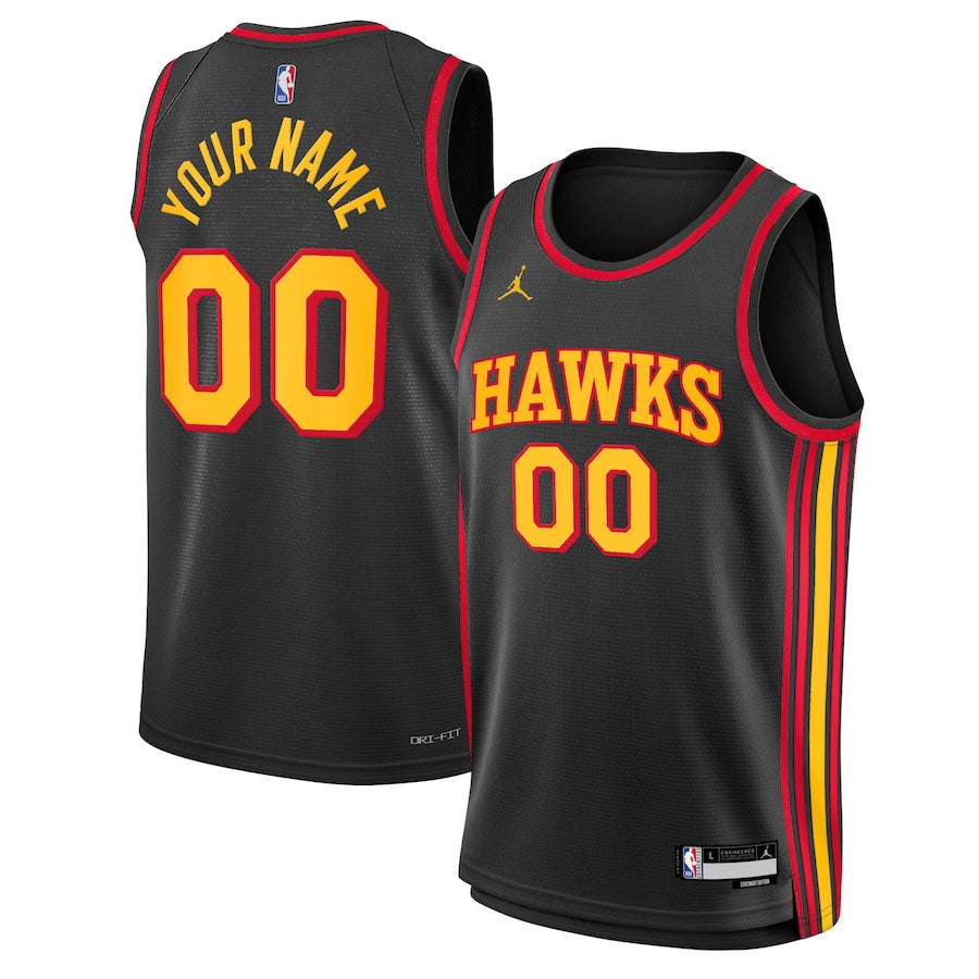 Boys Atlanta Hawks Blank Statement Swingman Replica Jersey