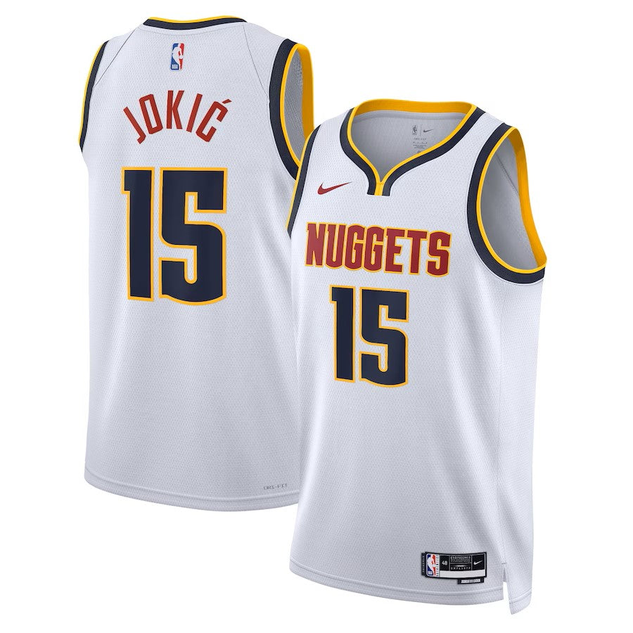 Mens Denver Nuggets Nikola Jokic Association Replica Jersey