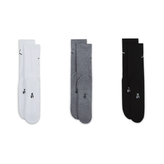 3 Pack Jordan Everyday Cushioned Ankle Socks