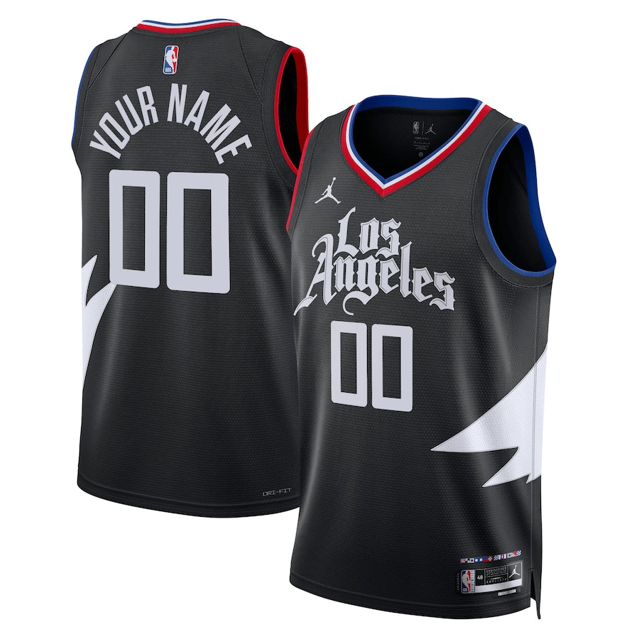 Boys Los Angeles Clippers Blank Statement Swingman Replica Jersey