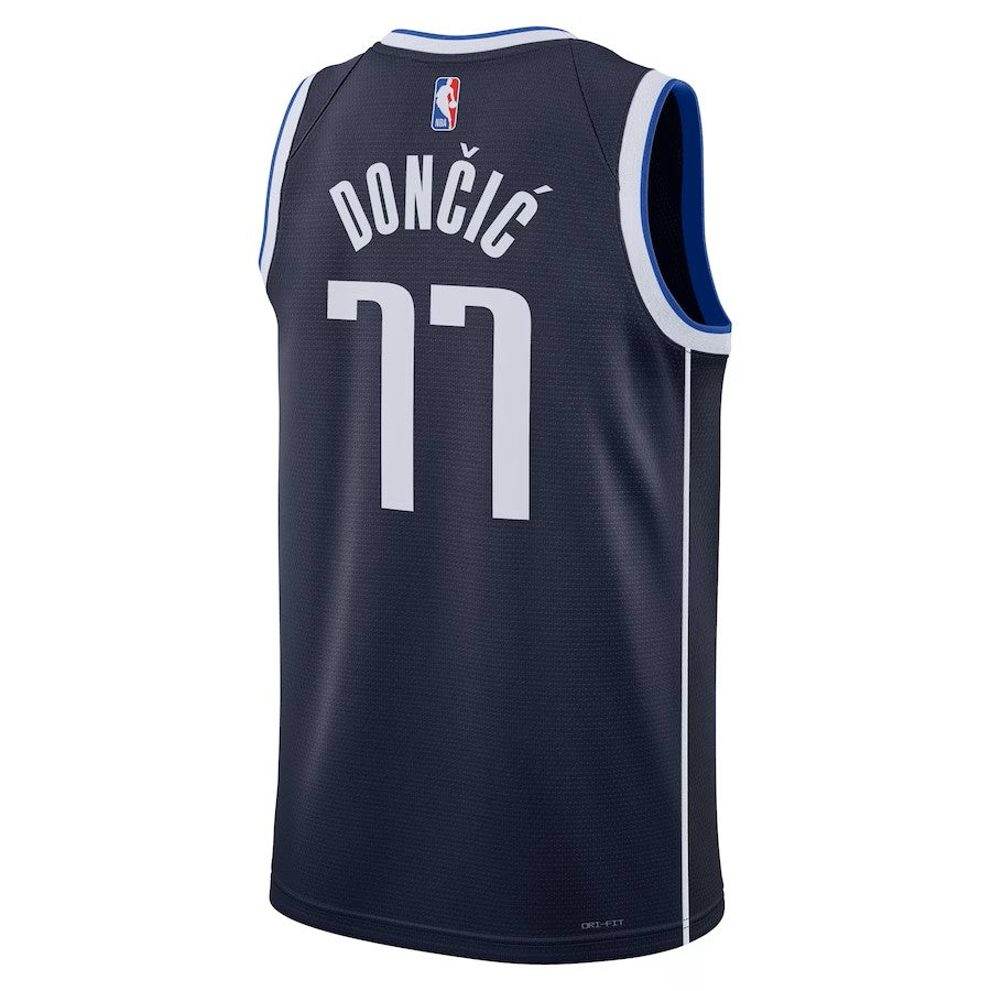 Junior Dallas Mavericks Luka Doncic Statement Swingman Replica Jersey