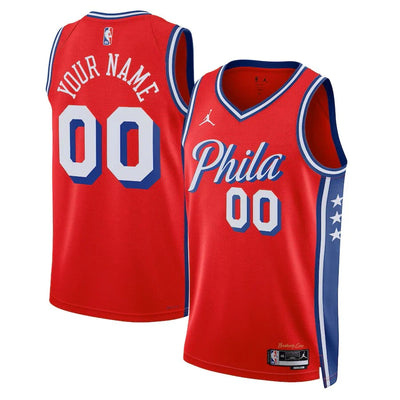 Boys Philadelphia 76ers Blank Statement Swingman Replica Jersey