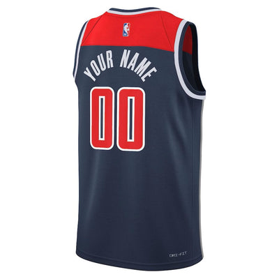 Boys Washington Wizards Blank Statement Swingman Replica Jersey