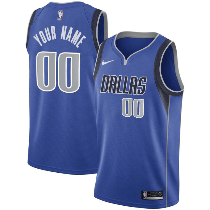 Mens Dallas Mavericks Icon Swingman Replica Custom Jersey