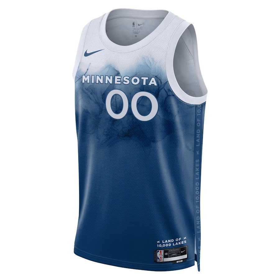 Boys Minnesota Timberwolves City Edition Swingman Replica Custom Jerse NBA Store Middle East Qatar