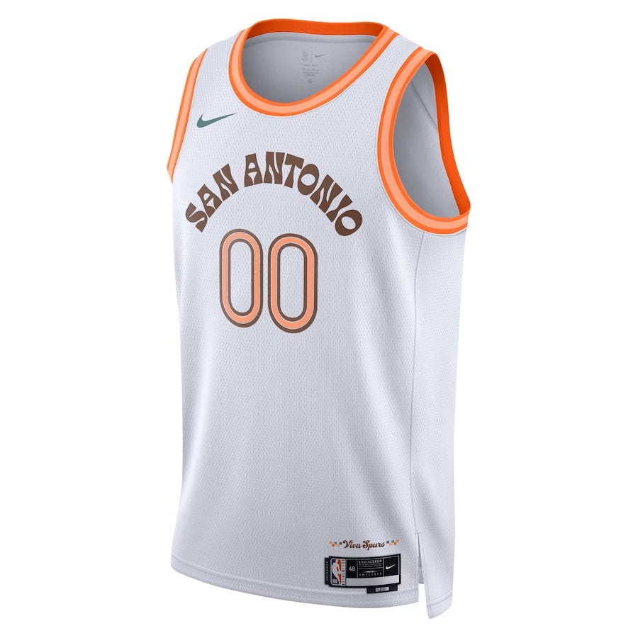 Mens San Antonio Spurs Blank Swingman City Edition Replica Jersey NBA Store Middle East Qatar