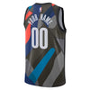 Boys Brooklyn Nets Blank City Edition Swingman Replica Custom Jersey